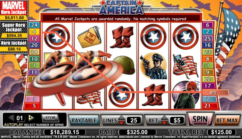 Slot Capitan America (Marvel)
